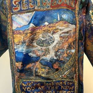 Denim Acrylic painted Jackets